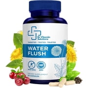 DR Vitamin Solutions Water Flush Diuretic Water Pills for Bloating Relief & Water Balance, 50 Count