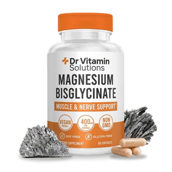 Dr Vitamin Solutions Magnesium Bisglycinate 400mg - 60 Caps