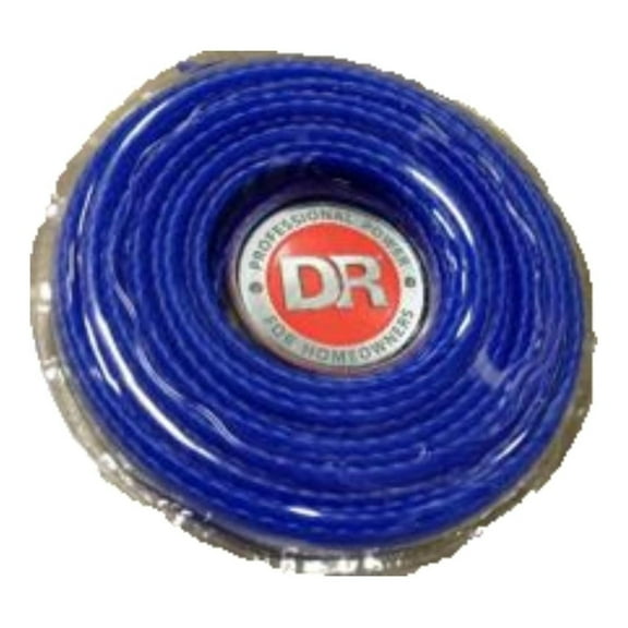 DR Walk Behind 2 Wheel Trimmer Mower 175 mil Braided Blue Line Cord Twine 196601