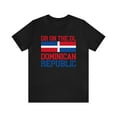 thumbnail image 1 of DR on the DL Tee, Dominican Republic Flair T-shirt, Caribbean Cool Tee, 1 of 4
