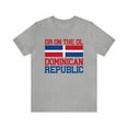 thumbnail image 1 of DR on the DL Tee, Dominican Republic Flair T-shirt, Caribbean Cool Tee, 1 of 4