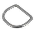 thumbnail image 1 of DR0 Nickel Matte, D-Ring, Solid Brass-LL, 1-3/4", 1 of 10