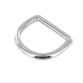 thumbnail image 1 of DR0 Nickel Plate, D-Ring, Solid Brass-LL, 1", 1 of 10