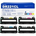 thumbnail image 1 of DR221CL Compatible Drum Unit Replacement for Brother HL-3140CW 3150CDN 3170CDW (4 Pack), 1 of 6