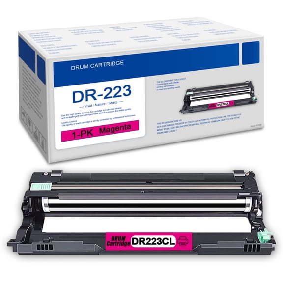 DR223CL Drum Replacement for Brother HL-3210CW 3230CDW Printer 1 Pack Magenta.