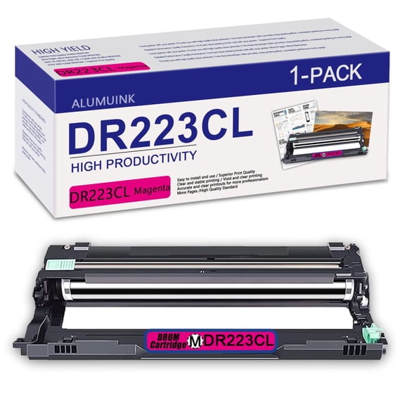 DR223CL Drum Replacement for Brother HL-3210CW 3230CDW Printer 1 Pack Magenta.