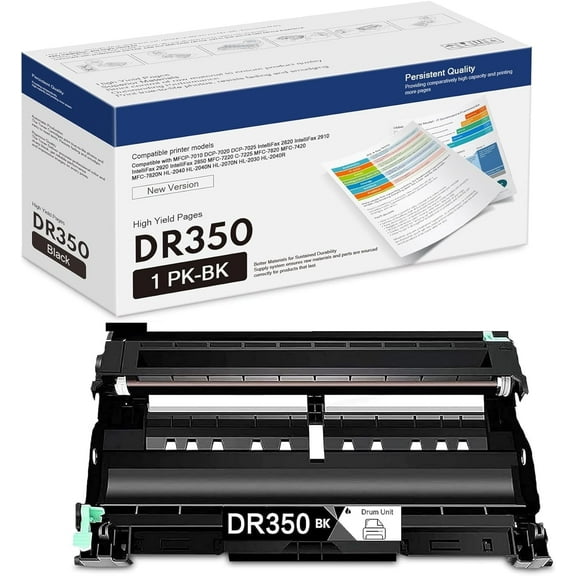 DR350 Drum Unit Replacement for Brother DR350 Drum Unit Compatible for MFC-7220 7225 7420 7820N