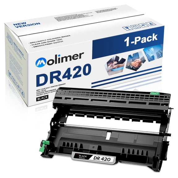 DR420 Black Drum Unit Compatible with Brother DR 420 for DCP-7060D DCP-7065D Printers