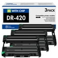 thumbnail image 1 of DR420 Drum Unit Compatible for Brother DR 420 DR-420 Work with HL-2270DW HL-2280DW HL-2230 HL-2240 MFC-7360N MFC-7860DW DCP-7065DN MFC-7360N Intellifax 2840 Printer (Black, 3 Pack), 1 of 8