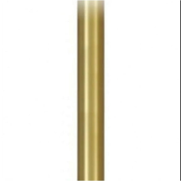 DR536-SBR-Minka Aire Fans-Accessory - Ceiling Fan Downrod-36 Inch Down Rod Length-Soft Brass Finish