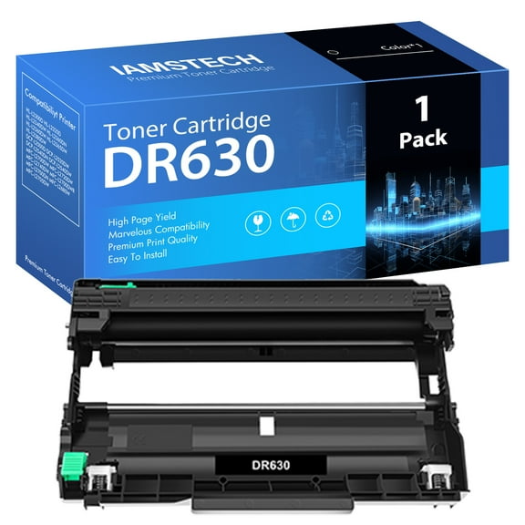 DR630 DR-630 Drum Unit Replacement Compatible for Brother DCP-L2520DW DCP-L2540DW HL-L2300D HL-L2320D HL-L2340DW HL-L2360DW HL-L2680W Printer 1PACK