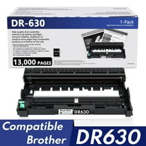 DR630 Drum Unit Replacement for Brother DR 630 Compatible with DCP-L2520DW DCP-L2540DW (1 Black)