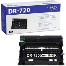 DR720 DR-720 DR 720 Black Drum Unit Replacement for Brother DR720 HL-5440D 6180DW/DWT DCP-8110DN 8150DN MFC-8910DW 8950DW/DWT Series Printer - Toner Not Include