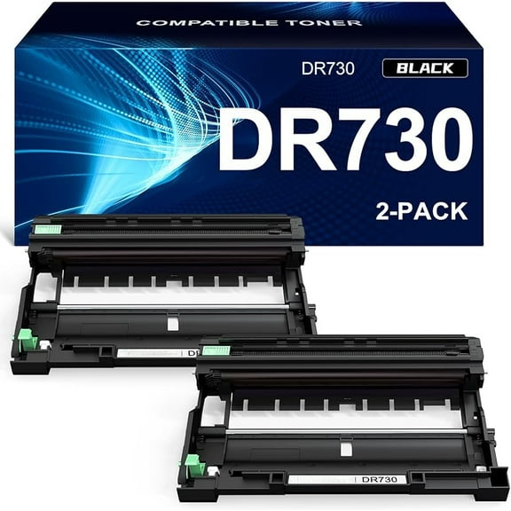 DR730 Drum Unit Compatible Replacement for Brother DR730 DR-730 DR760 Drum Unit for Brother Printer mfc-l2710dw mfc-l2717dw mfc-l2750dw mfc-l2690dw Drum, Black, 12000 Page, High Yield