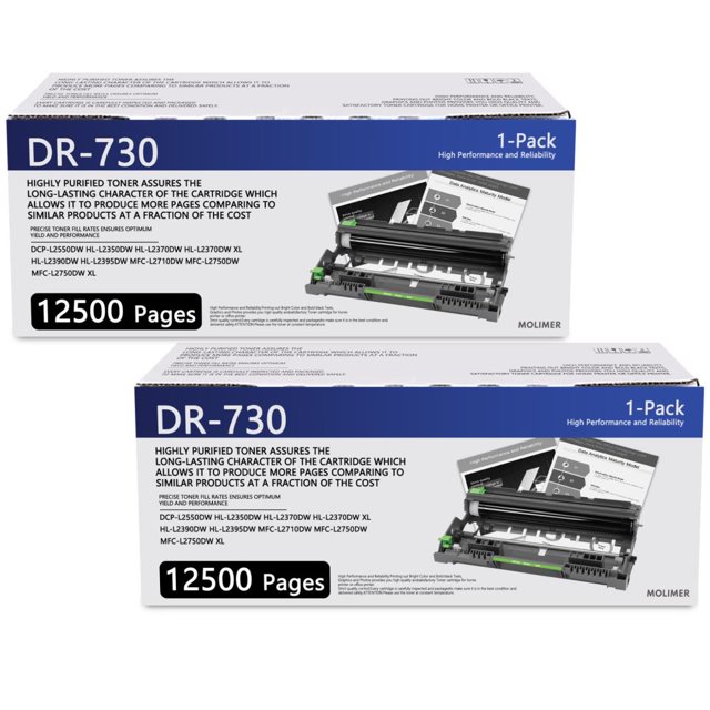 DR730 Drum Unit Replacement for Brother HLL2390DW HLL2370DW HL