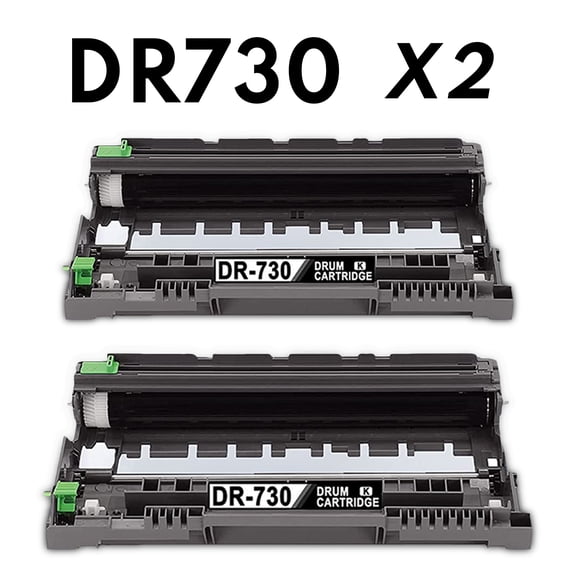 DR730 Drum Unit, , Yields Up to 12,500 Pages, Black