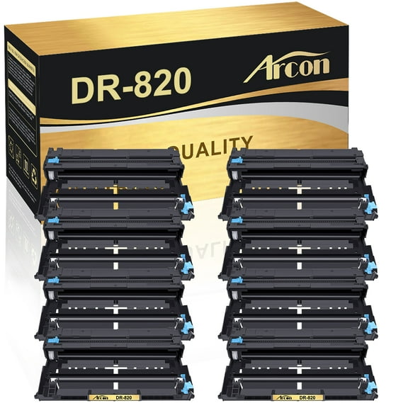 DR820 Drum Unit Replacement Compatible for Brother DR820 DR 820 DR-820 to use with HL-L6200DW MFC-L5900DW HL-L5100DN MFC-L5800DW MFC-L5700DW HL-L5200DWT MFC-L6700DW HL-L5200DW (8 Black)