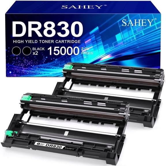 DR830 Drum Compatible for Brother DR830 Drum Unit (NOT Toner) Works with HL-L2460DW HL-L2480DW DCP-L2640DW MFC-L2820DWXL Printers (2-Pack)