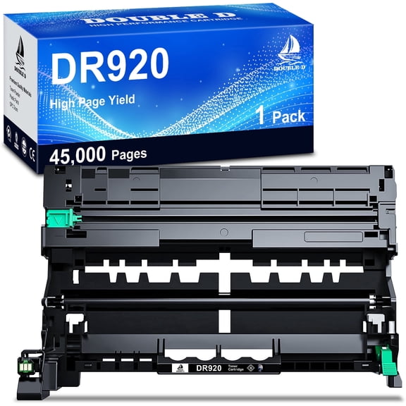 DR920 Drum Unit Black 1 Pack Compatible for Brother DR920 DR 920 DR-920 Drum Unit for HL-L5210DN HL-L6210DW Printer