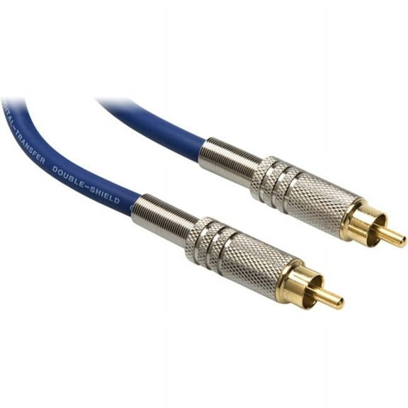 Hosa Dra-500 Series Single Coaxial S/pdif Interconnect Cable - Rca Male - Rca Male - 19.69ft (dra506)