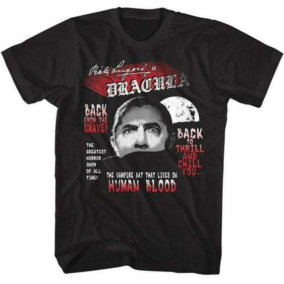 DRACULA T-Shirt Bela Lugosi Back from the Grave Graphic Tees, unisex soft-style t-shirt, Unisex Graphic Shirt beautiful
