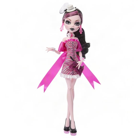 Monster High Dawn of the Dance Draculaura Reproduction Doll with Photos and Invite Accessories