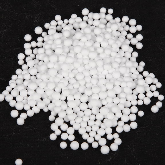 DRAFIDEEP 1 Pack White Foam Beads Filling for Crafts, Pillow Stuffing, Cushion Padding and Box Packaging
