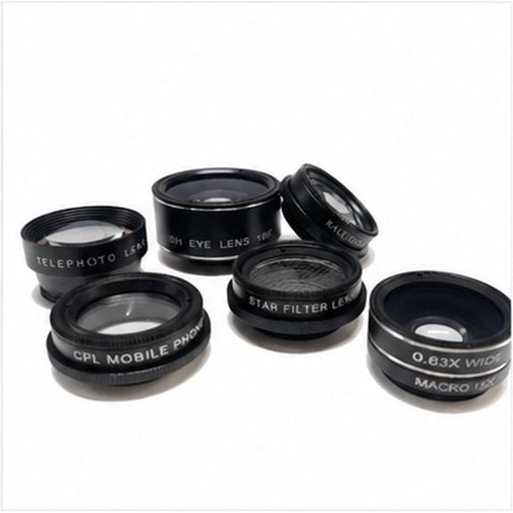 DRAFIDEEP 1 Set 7 In 1 Phone Fisheye Lens for Smartphone with High Definition