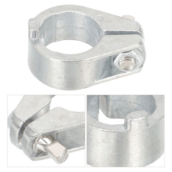 DRAFIDEEP 1 Set Cowbell Clip Zinc Alloy for Drum Enthusiasts