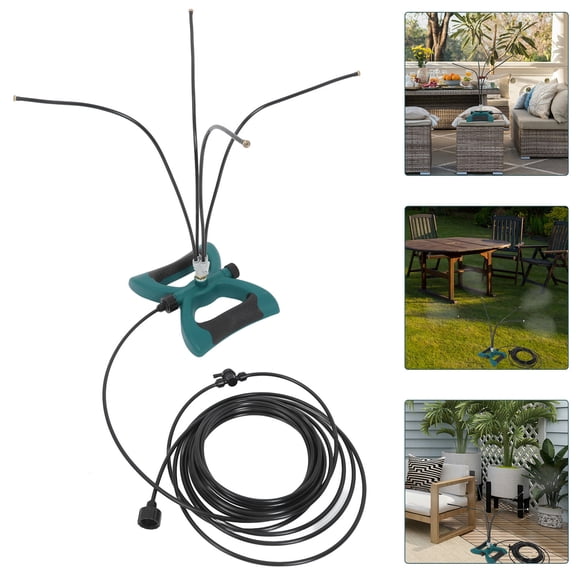 DRAFIDEEP Outdoor Patio Cooling Misting System Kit, Multi PP Material, Perfect for Hot Days