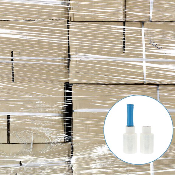 DRAFIDEEP 1 Set Stretch Wrap for Securing Items with Clear Plastic Furniture Roll
