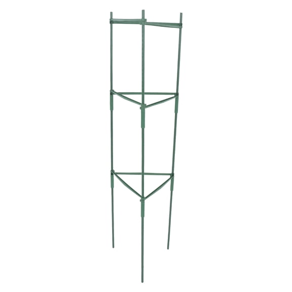 DRAFIDEEP 1 Set Tomato Support Frame Plastic Iron Green Climbing Support for Home Gardeners