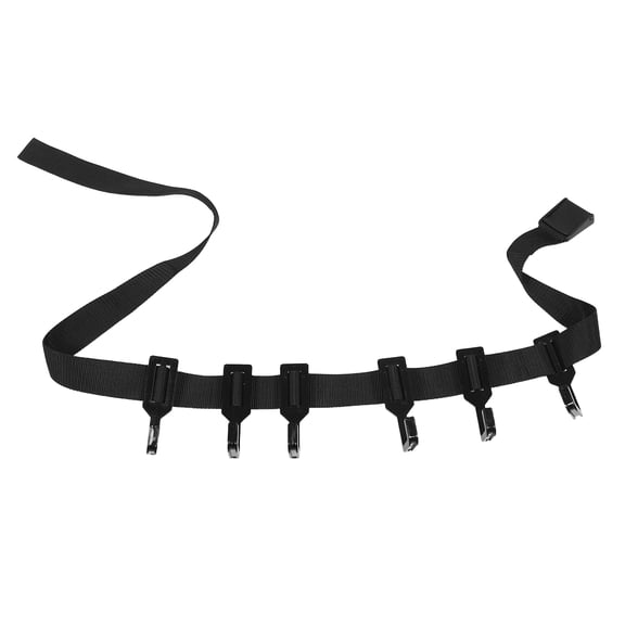 DRAFIDEEP 1 Set Tree Hooks For Gear Hanging Black Plastic Multifunctional Design Outdoor Use