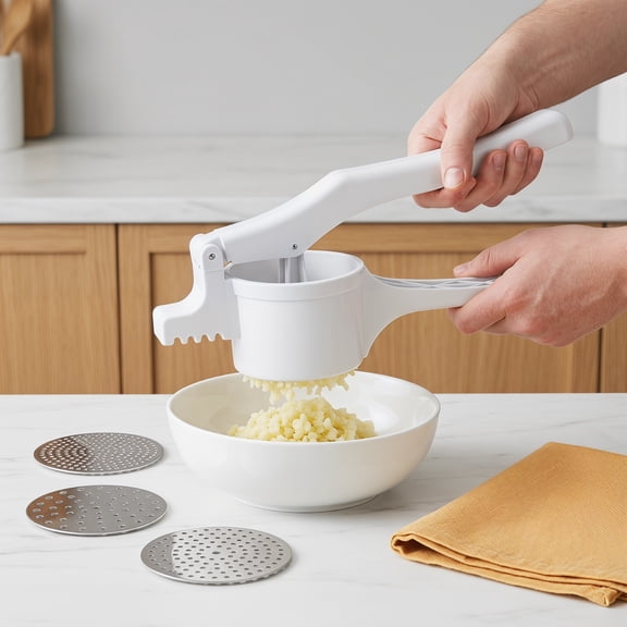 DRAFIDEEP Drafideep Multifunctional Potato Masher Presser with Long Handle 1Set
