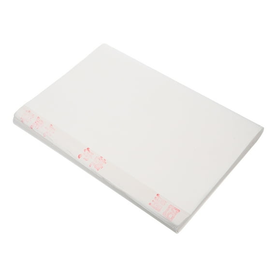 DRAFIDEEP 100 Pcs Chinese Xuan Paper Sheets for Ink Writing Art Supplies and Painting Practice