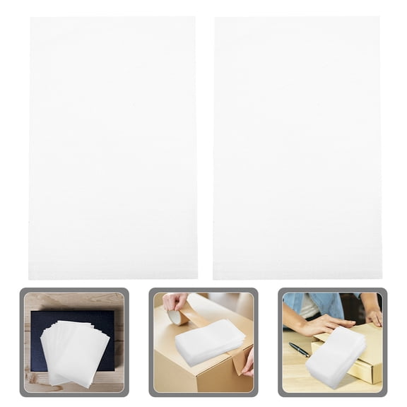 DRAFIDEEP 1000PCS White Packing Supplies with Cushion Foam for Fragile Dishes and Breakable Items