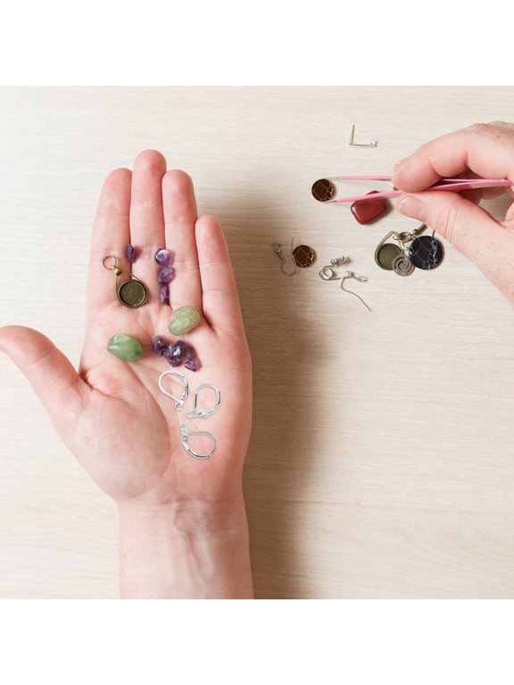 100 Pcs Copper Earring Components for Jewelry Making, Simple and Stylish Accessories for Various Occasions