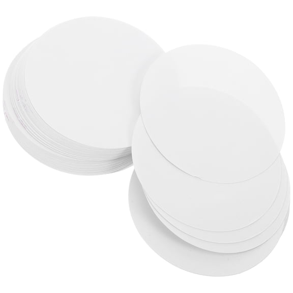 DRAFIDEEP 100pcs Blank White Playing Cards for Custom Badge Making, Writing, Events, and Craft Projects