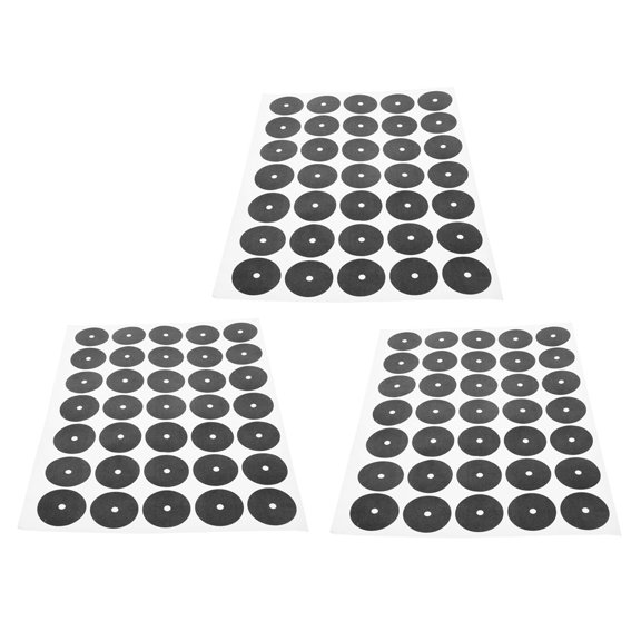 DRAFIDEEP 105Pcs Black Pool Table Accessories Spot Markers for Precise Billiards Positioning