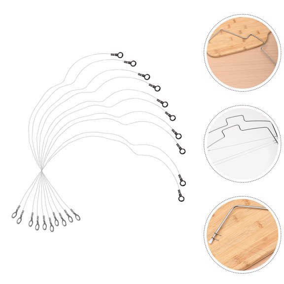 DRAFIDEEP Stainless Steel Cheese Cutter with Wire for Precise Slicing and Baking Cake Preparation