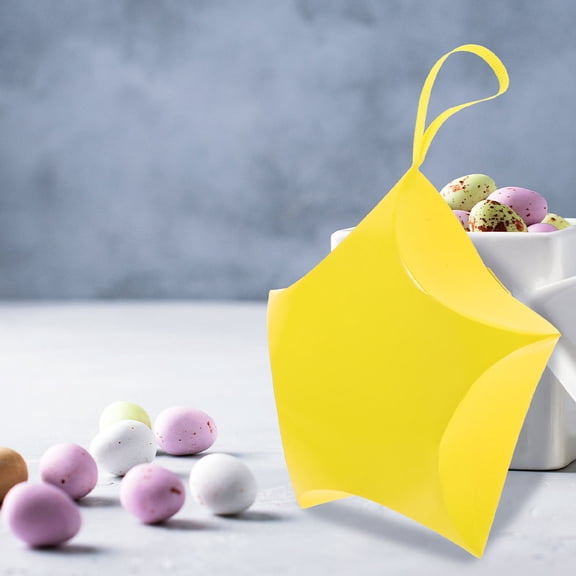 DRAFIDEEP 10Pcs Candy Packing Boxes Gold Paper present Container For New Year Celebration