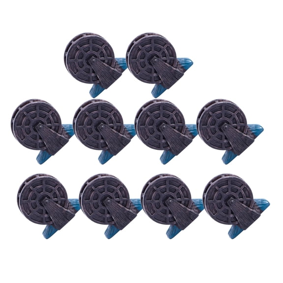 DRAFIDEEP 10Pcs Miniature Water Wheel Pond Decoration Diy Assembling For Creative Hobbyists And