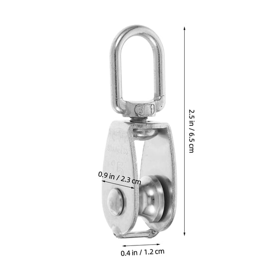 DRAFIDEEP 10-Pack Steel Wire Rope Pulleys Rollers Heavy Duty for Industrial and Construction Applications