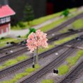 Sakura Tree Making DRAFIDEEP 10pcs Handmade Artificial Cherry Blossom Tree Plastic ...
