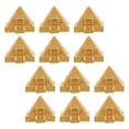 thumbnail image 1 of DRAFIDEEP 12Pcs Small Pyramid Sculpture Egyptian Shelf Statue Home Decor Collectors, 1 of 8