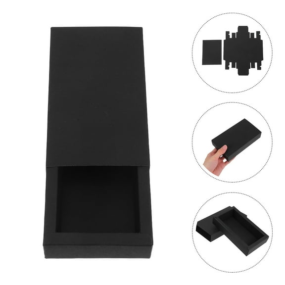 DRAFIDEEP 12Pcs present Packaging Boxes Paper for Jewelry Storage and Festival present Wrapping 6.29X3.54X1.18In