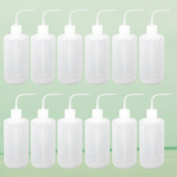DRAFIDEEP 12pcs Lightweight Watering Bottle for Plants Garden Sprayer with Bending Nozzle for Succulents and Precise Watering