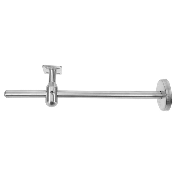 DRAFIDEEP 1Pack Adjustable Handrail Bracket Stainless Steel for Staircase Handrails 9.90X2.36X1.89in