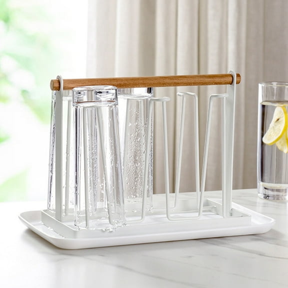 DRAFIDEEP 1Pack Bottle Drying Rack with Non-slip and Design for Home