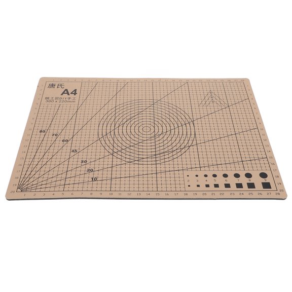 DRAFIDEEP 1Pack Cutting Mat for Quilting Supply Multi Color Rectangle Non-skid Protect Countertop DIY Projects